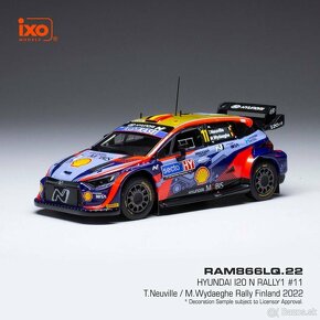 Modely Hyundai i20 N Rally1 1:43 IXO - 12