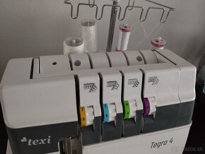 Overlock šijací stroj tegra 4 - 12