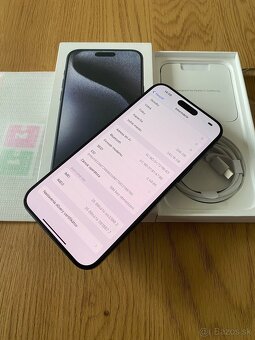 iPhone 15 Pro Max 256 gb Blue Titanium v záruke - 12