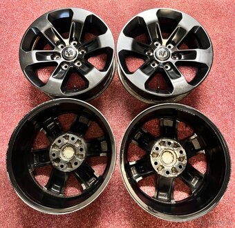 6x139.7 R18 originál Černé alu disky Dodge RAM 5.Gen - 12