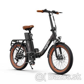 Mestský skladací ebike Onesport 20x3.0",350W,17Ah,25km/h,28 - 12