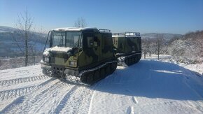 Sisu Hagglund BV206 pasove vozidlo unimog amphibie rolba - 12