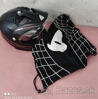 Enduro Cross Prilba UFO ARIES Black/Red 2024 - 12