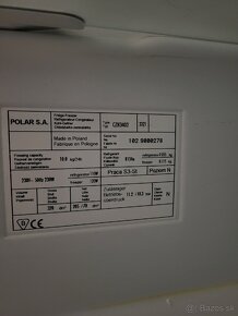 Chladnička s mrazničkou Polar CZN3402. - 12