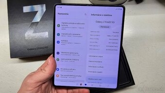 Samsung Galaxy Z Fold 3 dual 12/512GB - aj vymením - 12