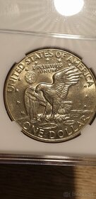 Eisenhower Liberty One Dollar, 3 Mince - 12