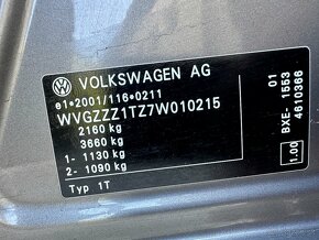 Volkswagen VW Touran 1.9 TDI 77kw 6kvalt,Highline,Po Servise - 12