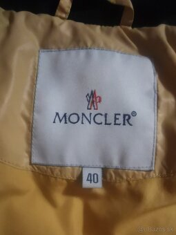 MONCLER - luxusná páperová zimná lyžiarská bunda, veľ. S - 12