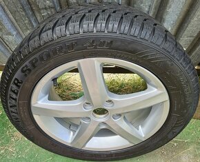 Atraktívna, originálna zimná sada VW - 5x112 r16+205/55 r16 - 12