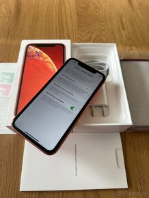 iPhone XR 64 gb Coral - komplet príslušenstvo, záruka - 12