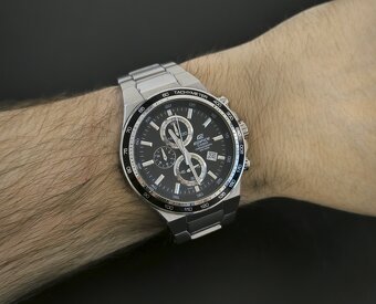 CASIO Edifice EF-546 - Panske elegantne odolne hodinky - 12