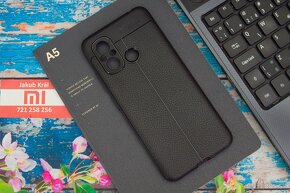 Silikónové puzdro s koženkovým vzorom Xiaomi / Redmi / Poco - 12
