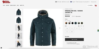 Paperová bunda Fjallraven Greenland No.1 Down Jacket M - 12