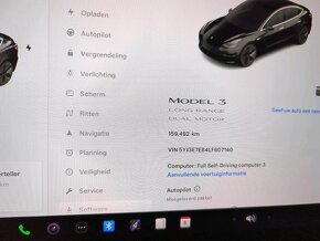 Tesla Model 3 Long Range 75 kWh - 159 500 km - 12