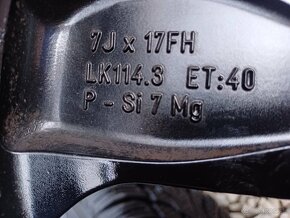 org.hlinikové disky Nissan Qashqai III,-7Jx17-ET-40--5x114,3 - 12