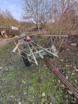 Slniečková konská hrabačka kosačka pluhy a iné - 12