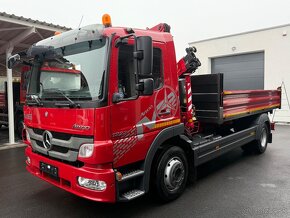 MERCEDES-BENZ ATEGO 1222 SKLÁPAČ S3 HYDRAULICKÁ RUKA FASSI - 12