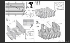 Sudova sauna QUADRO 240 cm DIY - 12