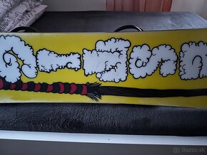 Snowboard Westige Apache 157cm + viazanie veľkosť L - 12