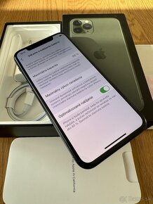 iPhone 11Pro 64gb Midnight Green- komplet príslušenstvo - 12