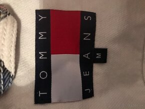 TOMMY HILFIGER originál riflova bundicka L - 12