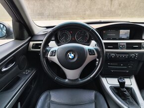 BMW 330D Touring E91 - Black, Navi Pro, Manual 6st. RWD - 12