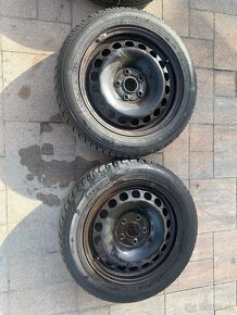 Oceľové disky 16”, 5x112 so zimnými pneumatikami 205/55 R16 - 12