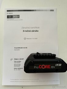 Akumulator Bosch Professional ProCORE 18V 8Ah 4Ah - 12