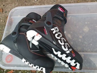 ROSSI X8 Skate topanky bežky 40 a Fischer RCS Carbonio 37.5 - 12