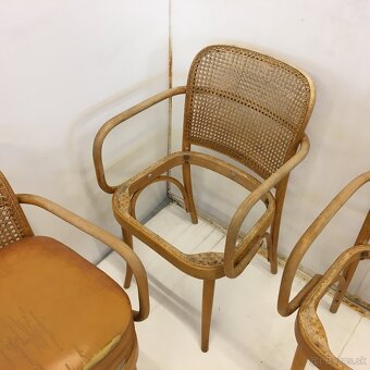 Stolicky Thonet TON Hoffmann 4 kusy - 12