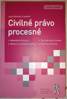 Právnická literatúra a učebnice k VŠ právo - 12