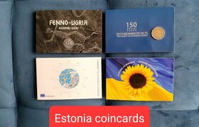 2€ euro pamätné mince - COIN CARD / BU / BLISTER - 12