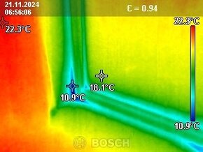 Striekaná izolácia a parozábrana + kontrola termokamerou - 12