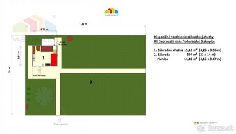Záhradná chatka s pivnicou v BA, Podunajské Biskupice - 12