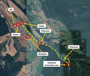 Horná Ves – 1.020 m2 POZEMOK na samote na karavan / chatku - 12