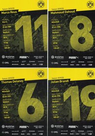 Kartičky futbalistov - Dortmund - 12