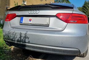 AUDI A5 S5 RS5 B8 B8 5 spoiler kridlo lipko na kufor - 12