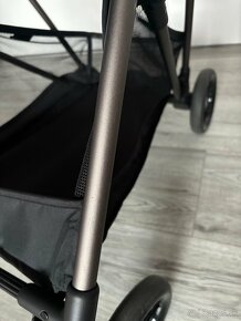 Športový kočík Cybex Melio Magic Black + podložka Bjällra - 12