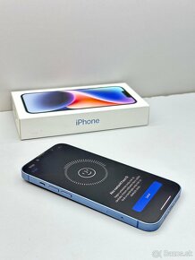 iPhone 14 128GB BLUE ORIGINÁL TOP STAV - 12