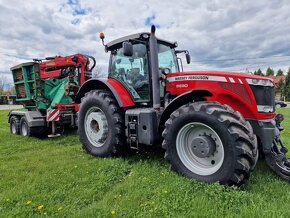 Jenz HEM 582 Rębak štiepkovač dreva z Massey Ferguson - 12