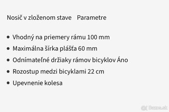 BOSAL nosič bicyklov na ťažné zariadenie - 12