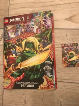 Predám album s kartičkami Lego Ninjago - 12