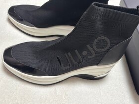 Sneakersy na platforme elastické zn. LIU JO originál - 12