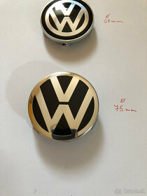 Stredové krytky VW priem.50,55,56,60,63,65,66,68,70,75,76 mm - 12