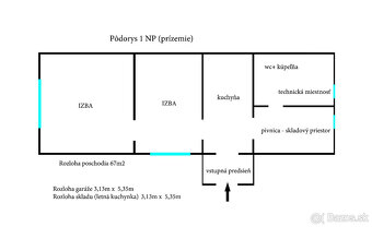 REKONŠTRUKCIA/ RODINNÝ DOM / BB/ PODLAVICE / pozemok 1007m2 - 12