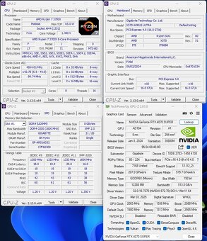 AMD Ryzen 7/GeForce 4070super/32GB DDR4/SSD NVMe Samsung 970 - 12