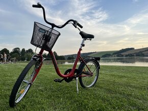 Camper Vanlife Dámsky mini bicykel Favorit Spark 20, červený - 12