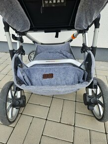 Kočík ABC Salsa 4 2021 Graphite Grey 2v1 dvojkombinácia - 12