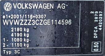 VW PASSAT B8 2.0 TDI 140 KW COMBI/ POJÍZDNÝ/ AIRBAGY OK - 12