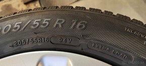 5x112 r16 Mercedes elektróny + celoročné pneu 205/55r16 - 12